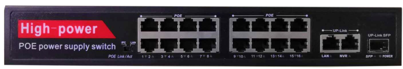 Securia Pro PoE Switch 16 port +2 port N2162P