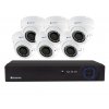 Securia Pro IP kamerový systém 3MPx NVR6CHV3-W DOME (Nahrávanie bez disku)