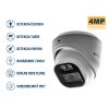 IP camera dome white 4MP