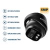 IP camera dome black 5MP