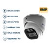IP camera dome white 5MP