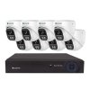 Securia Pro IP 8 kamerový systém 6MPx NVR8CHV6S-W DOME smart, biely, kov