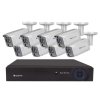 Securia Pro IP 8 kamerový systém 6MPx NVR8CHV6S-W smart, biely, kov