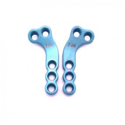 2.0mm Locking TPLO Plates (PAX - 2.0mm Locking TPLO Plates 5 Holes / Left)