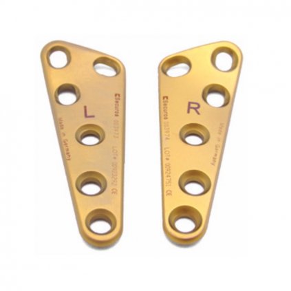 3.5mm Plates (Anatomically Pre-Contoured) - Titanium (TPLO - Plates (Anatomically Pre-Contoured) 6 Holes / Left)