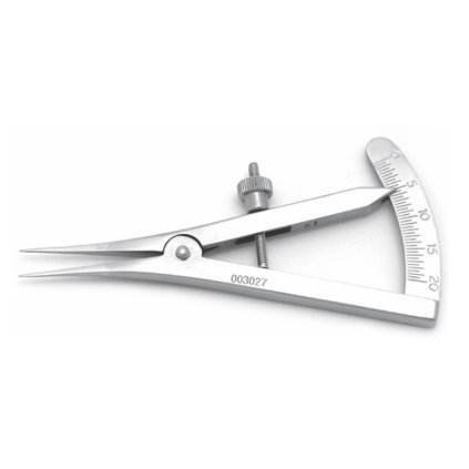Curved Castroviejo Caliper (TPLO - Bending Instruments - Lenght 3.5")