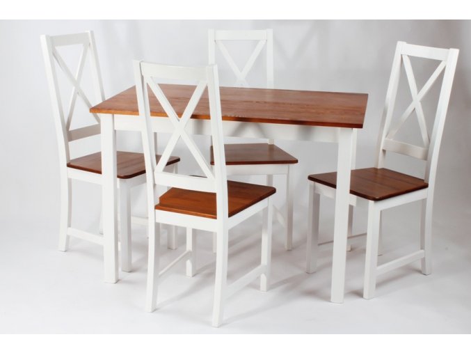 SET-B165 4x židle+stůl