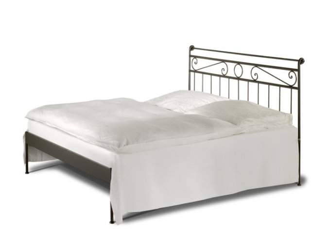 Kovaná postel ROMANTIC kanape DK 0417a