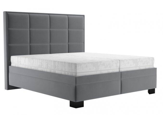 manželská postel SABRINA 180x200 cm s matrací IVANA de Luxe