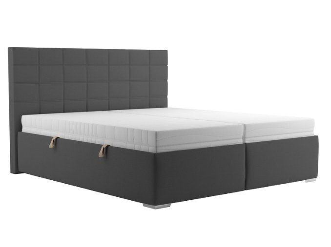 manželská postel BORA 180x200 cm s matrací NELLY