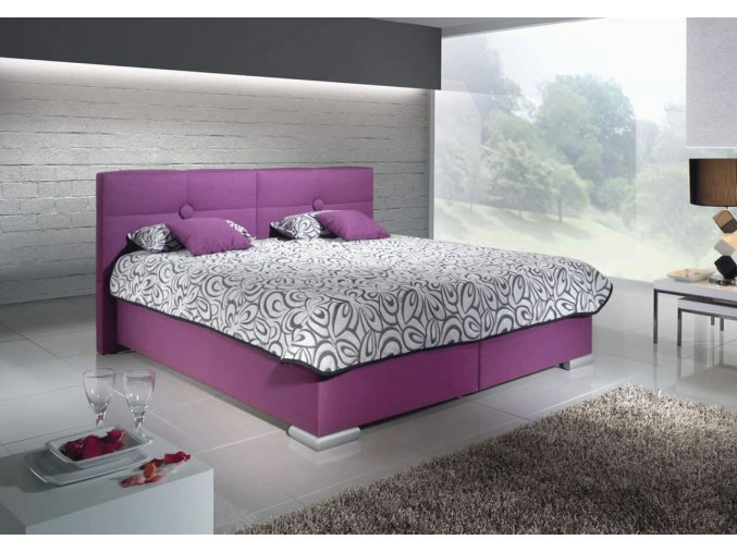 TOP EXCLUSIVE manželská postel FACILE 160x200 cm