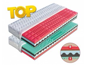 TOP matrace RENATA do 130 kg , výška 22 cm PRODEJNA