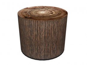 Taburet Colours  PU22 kempas dřevo