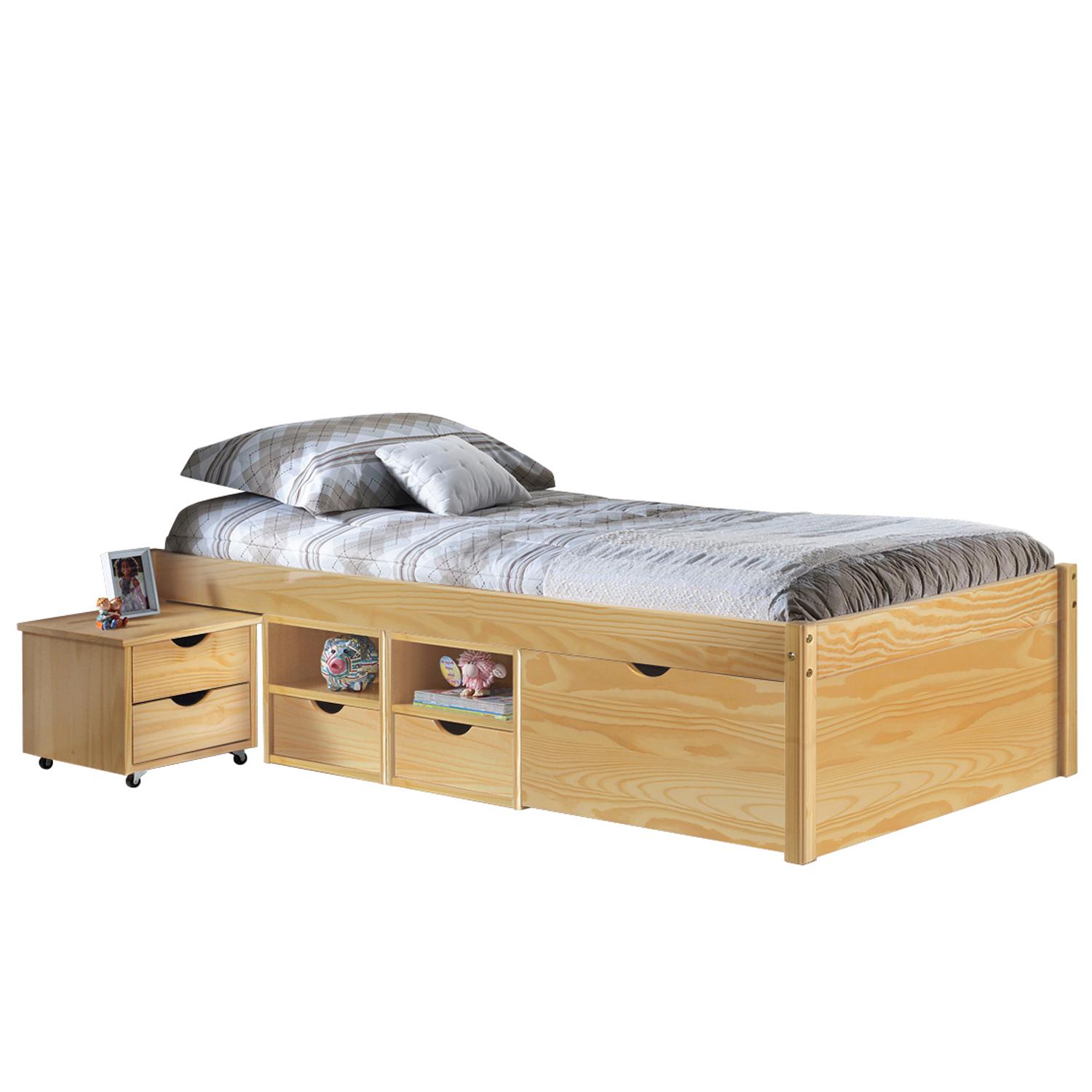 Multifunkční postel CLAAS 90x200 cm ID30400630 borovice lak