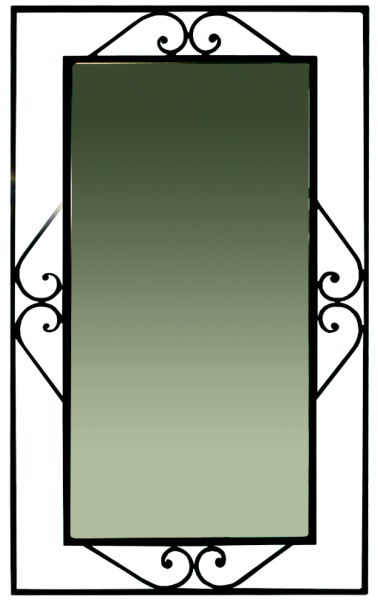 Zrcadlo CAPRI G 0814