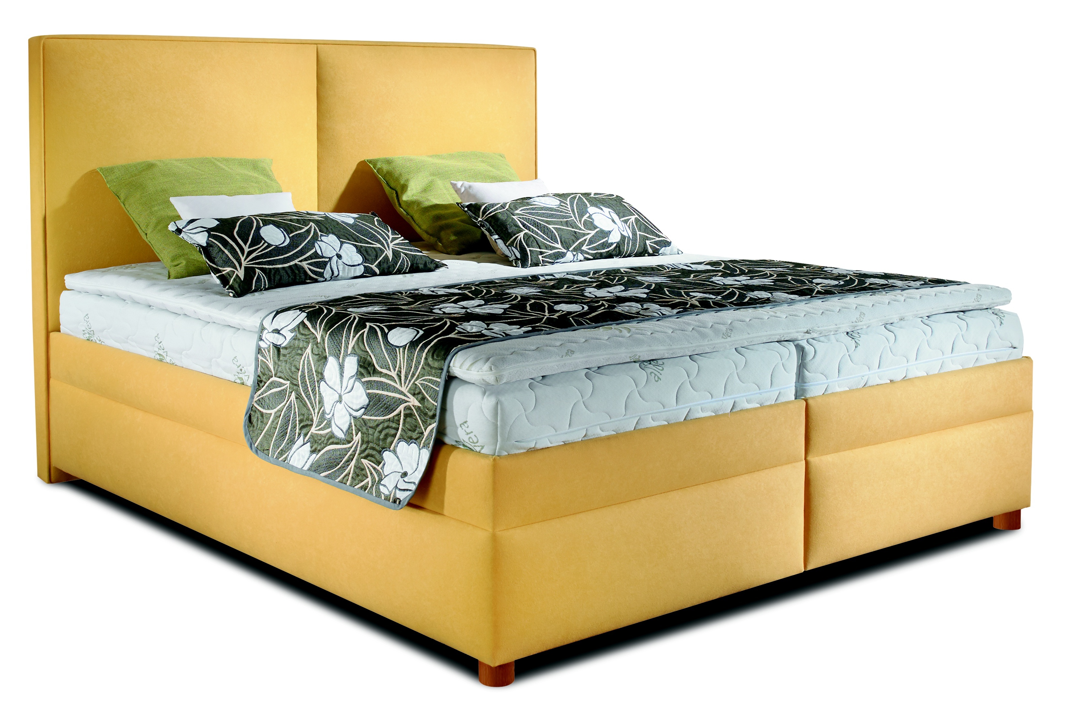 postel PREMIUM BOX SPRING MARCO otvírání z boku 160x200 cm