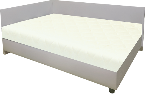postel NELLA A. 120x200 lam.rošt boční bez matrace