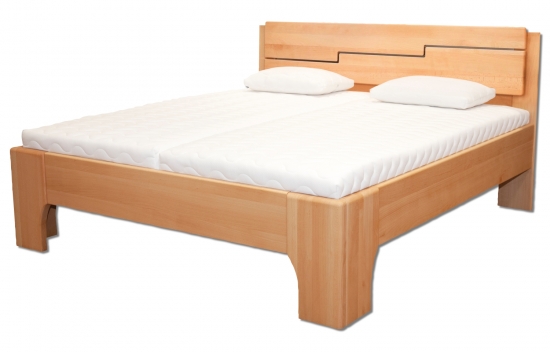Manželská postel z masivu ŠARLOTA 180x200 cm