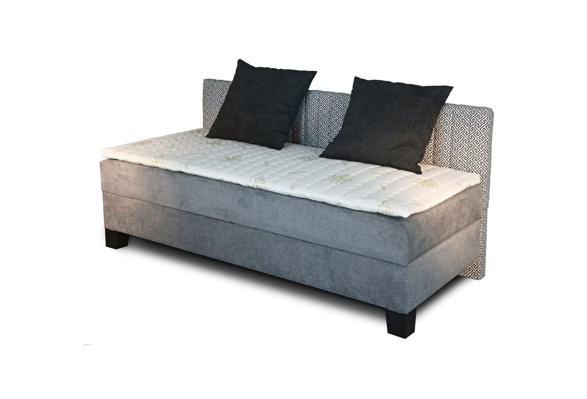 BOX SPRING EXTRA postel NOVO dlouhé čelo 80x200 cm