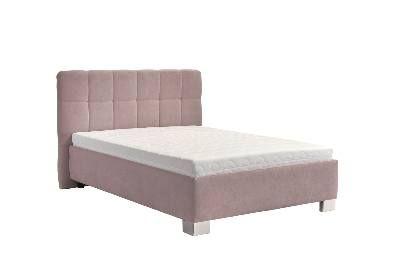 manželská postel KELLY 90-140x200 cm s matrací NELLY