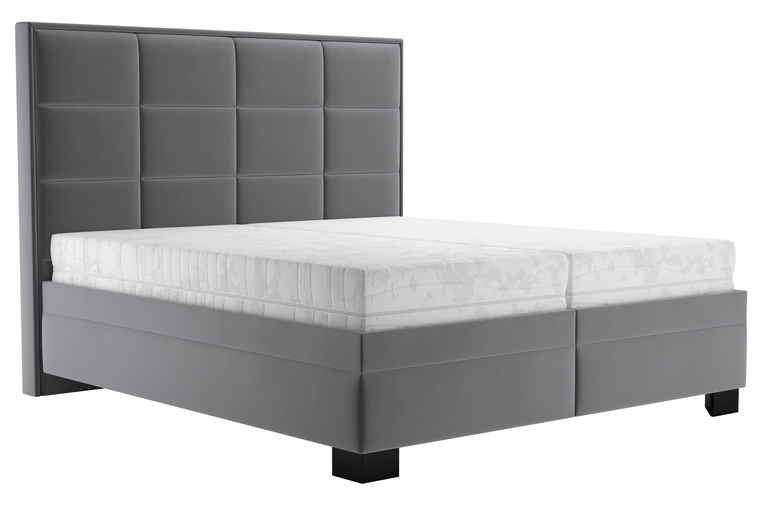 manželská postel SABRINA 180x200 cm s matrací IVANA de Luxe