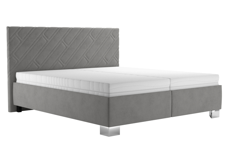 manželská postel SYLVA 160x200 cm s matrací NELLY PLUS