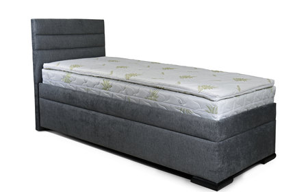 postel PREMIUM BOX SPRING VENETO s krátkým čelem 90x200 cm