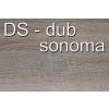 Komoda malá -3 zásuvky D21 š.82