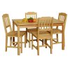 Stůl+4 židle 8849 borovice lak