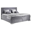 BOX SPRING EXTRA postel BELO 160x200 cm