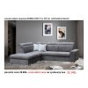sedací rozkládací souprava ROMEO + taburet 278x245 PRODEJNA