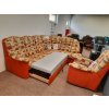 sedací souprava AGÁTA rozkládací UK-1U-R-3R 215x285 kůže