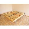 Sklápěcí postel ve skříni  dvojlůžko s roštem SKL2VR š.160cm