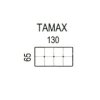 Taburet Amax TAMAX kůže (AKSAMITE kůže Florida 517)