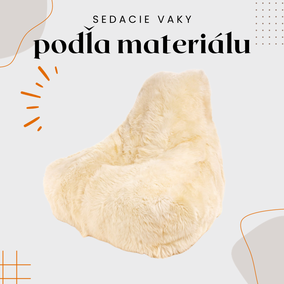 Sedacie vaky podľa materiálu