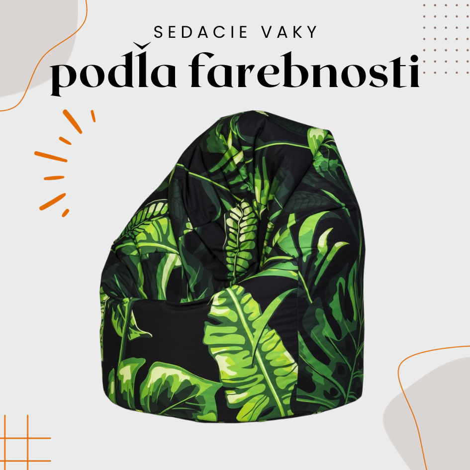 Sedacie vaky podľa farebnosti