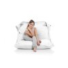 sedací vak do exteriéru - polyester biela
