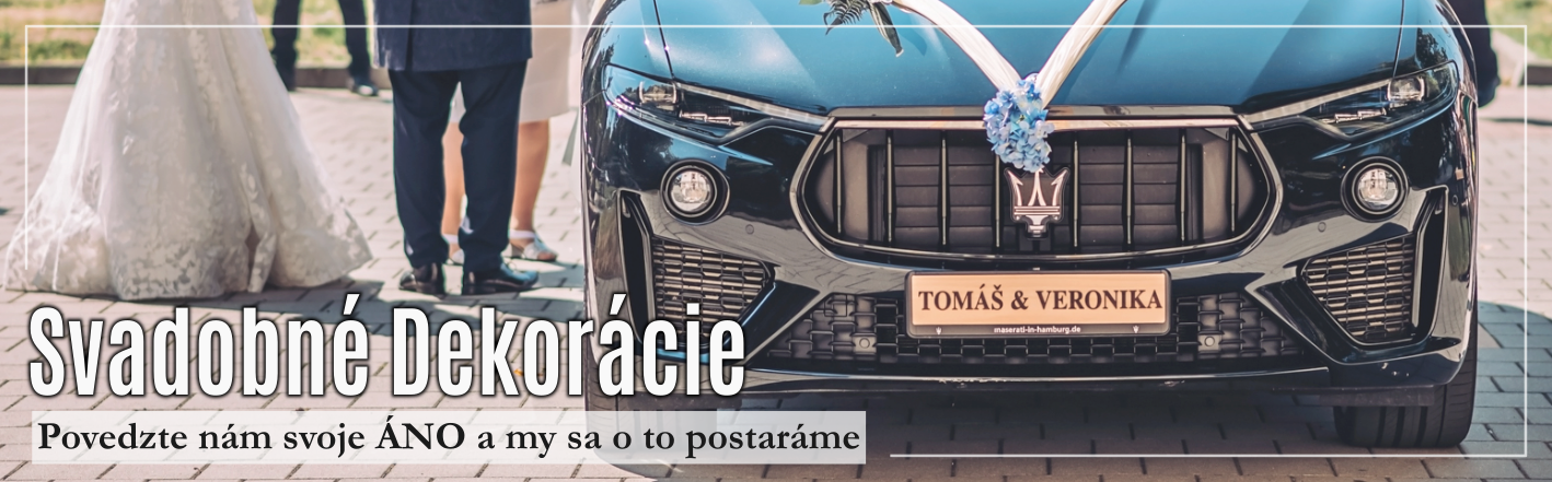 Svadobné dekorácie