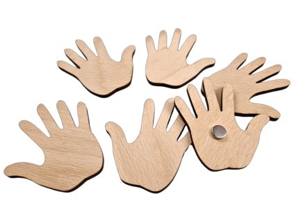 Magnetky ruky s magnetom