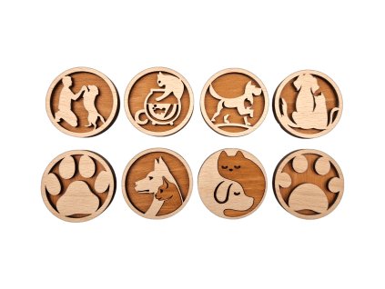 magnetky zvieratka hneda top