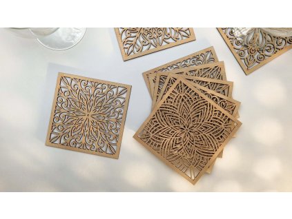 Set 6ks podpivníkov - ROZETKY