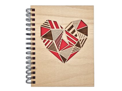 Srdce Top svetly cervena