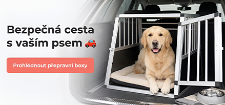 Přepravní boxy pro psi