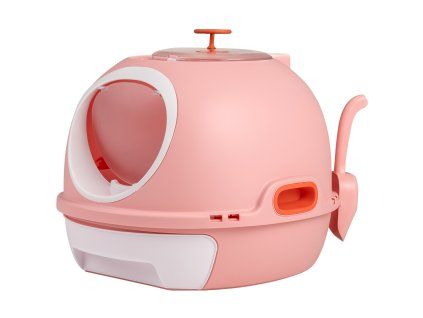 Cat Litter Box with Front Entry and Flip Top pi 3