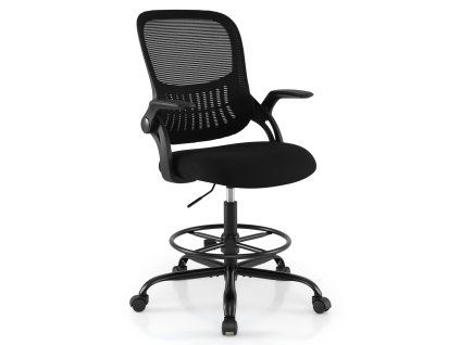Drafting Chair with Flip Up Armrests 3