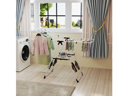foldable drying rack for indoor and outdoor use 1
