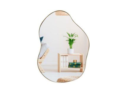 Asymmetrical Wall Mirror Irregular with PremiumbackBoard 3