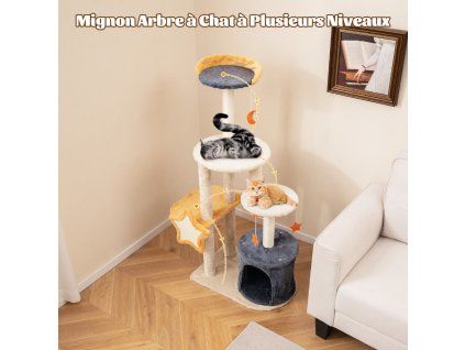 arbre chat mignon pour chats d int rieur chatons pv10185 1 5