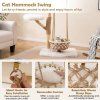 Modern Cat Tree for Indoor White 6