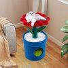 Cute Cat Tree with Flower Perch and Stem Scratching Post 2